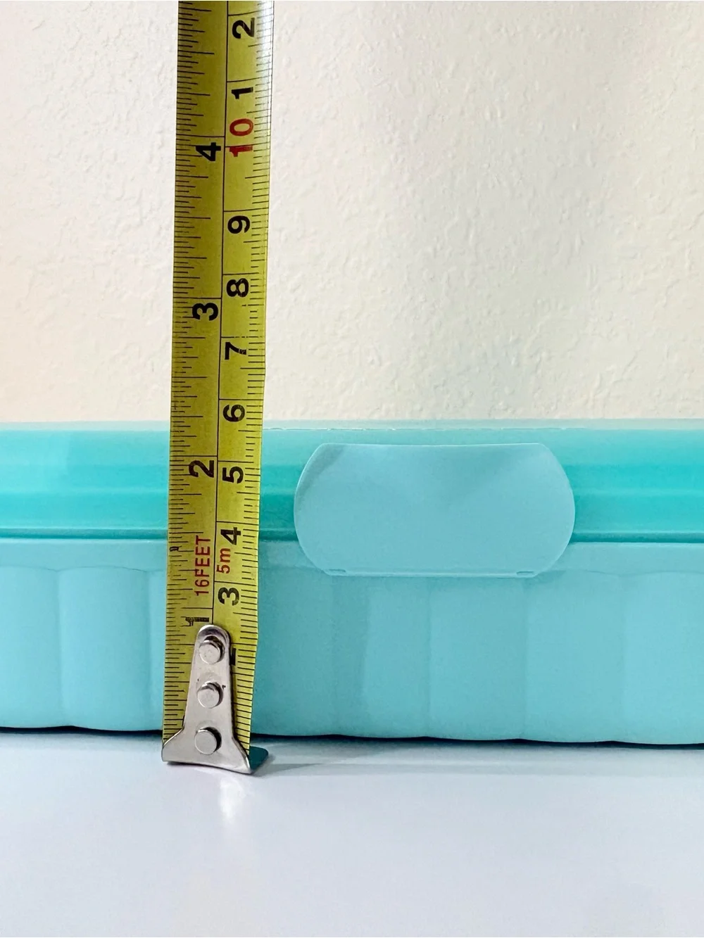 Tupperware LUNCH N THINGS Divided Organizer Snack Sandwich BENTO BOX aqua color